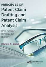 Principles of Patent Claim Drafting and Patent Claim Analysis