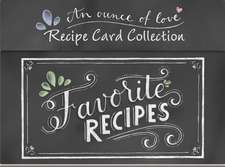 Favorite Recipes - Recipe Card Collection Tin (Chalkboard)