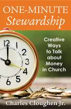 One-Minute Stewardship