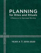 Planning for Rites and Rituals