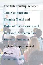 Huff, C: Relationship between Calm Concentration Training Mo