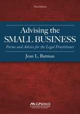 Advising the Small Business