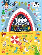 Over 1000 Awesome Animals and Objects Seek and Find Puzzle Book: Includes Fun Facts and Bonus Challenges!