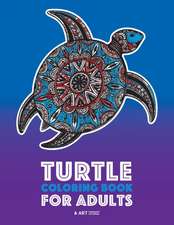 Turtle Coloring Book For Adults