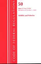 Code of Federal Regulations, Title 50 Wildlife and Fisheries 17.1-17.95(a), Revised as of October 1, 2020