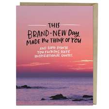 6-Pack Emily McDowell & Friends Brand New Day Card