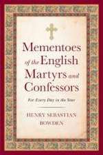 Mementoes of the English Martyrs