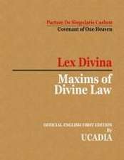 Maxims of Divine Law