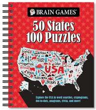 Brain Games - 50 States 100 Puzzles