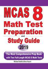 MCAS 8 Math Test Preparation and study guide