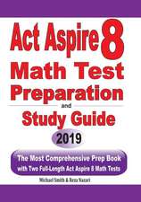 ACT Aspire 8 Math Test Preparation and study guide