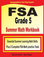 FSA Grade 5 Summer Math Workbook