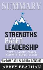 Summary of Strengths Based Leadership