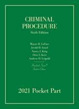 Criminal Procedure, Student Edition, 2021 Pocket Part