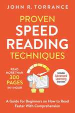 Proven Speed Reading Techniques