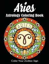 Aries Astrology Coloring Book