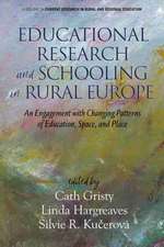 Educational Research and Schooling in Rural Europe