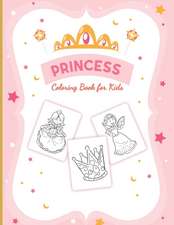 Princess Coloring Book For Girls