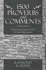 1500 Proverbs and Comments