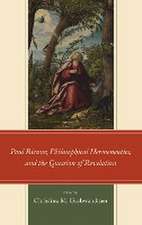 Paul Ric¿ur, Philosophical Hermeneutics, and the Question of Revelation