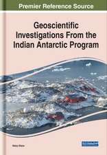 Geoscientific Investigations From the Indian Antarctic Program