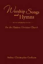 Worship Songs and Hymns