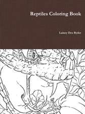 Reptiles Coloring Book