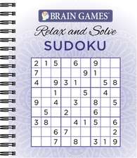 Brain Games Relax N Solve Sudoku Puzzles