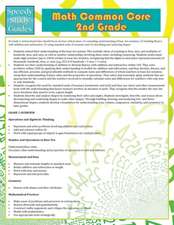 Math Common Core 2nd Grade (Speedy Study Guide)