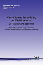 Kernel Mean Embedding of Distributions