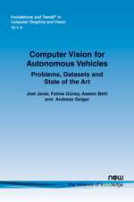 Computer Vision for Autonomous Vehicles