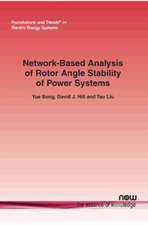 Network-Based Analysis of Rotor Angle Stability of Power Systems