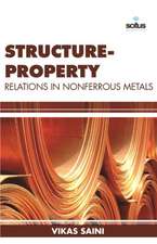 Structure-Property Relations in Nonferrous Metals