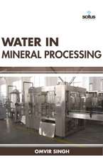 Water in Mineral Processing