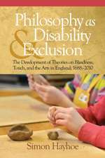 Philosophy as Disability & Exclusion