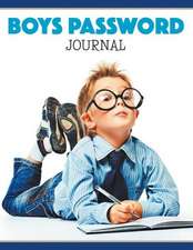 Boys Password Journal