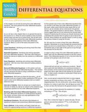 Differential Equations (Speedy Study Guides): Math 9th Grade (Speedy Study Guides)