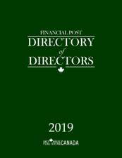 Financial Post Directory of Directors 2019