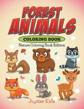 Forest Animals Coloring Book