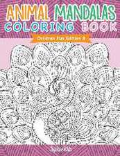 Animal Mandalas Coloring Book Children Fun Edition 8