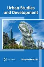 Urban Studies and Development