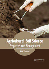 Agricultural Soil Science