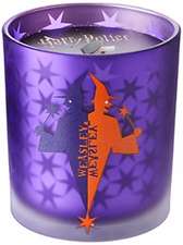 Harry Potter Weasleys' Wizard Wheezes Glass Candle