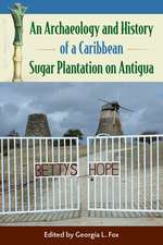 Archaeology and History of a Caribbean Sugar Plantation on Antigua