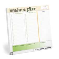 Knock Knock Make a Plan Square Mousepad