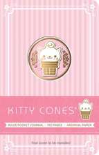 Kitty Cones Hardcover Ruled Pocket Journal