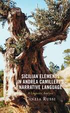 Sicilian Elements in Andrea Camilleri's Narrative Language