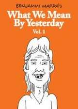 What We Mean by Yesterday: Vol. 1