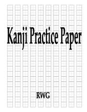 Kanji Practice Paper