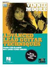 Vinnie Moore - Advanced Lead Guitar Techniques from the Classic Hot Licks Video Series: Book with Online Video Access